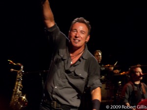 Bruce Springsteen at Comcast Center Mansfield August 2009, photo by me!