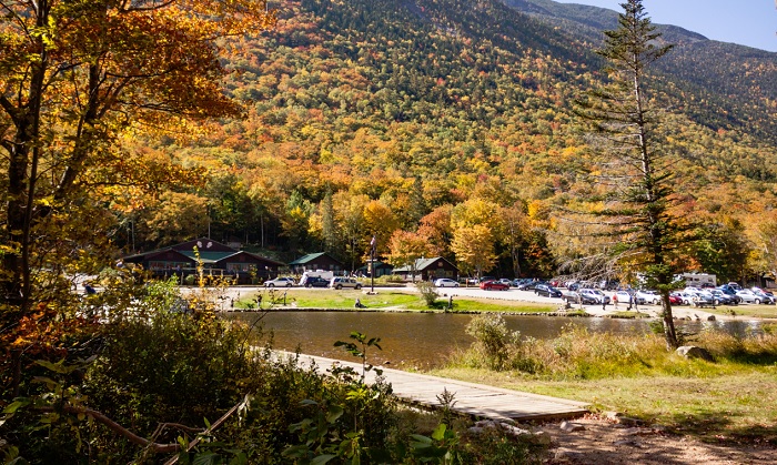 Crawford Notch, across the street from the Willey Site, Autumn, 2014