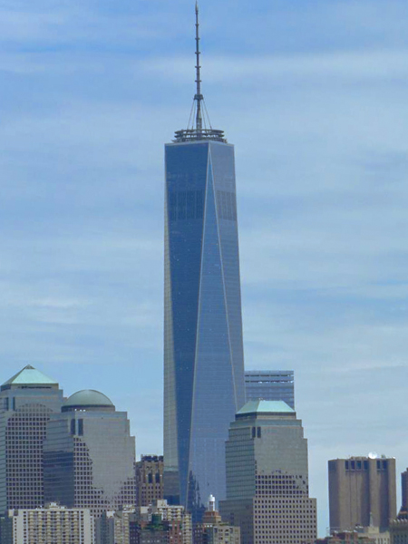 The Freedom Tower - the New World Trade Center, opening in 2014, photo by Theresa McNelley