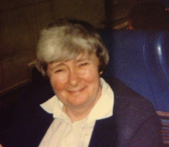 Sister Catherine Mullen, 1982, photo by Cathy Davis