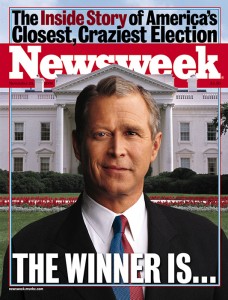 Cover of Newsweek Magazine, November 20, 2000.  Copyright Newsweek.